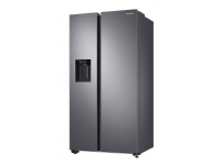 Samsung RS6GA8822S9 - Kjøleskap/fryser - side-ved-side med vannautomat, isdispenser - bredde: 91.2 cm - dybde: 71.6 cm - høyde: 178 cm - 634 liter - Klasse D - stil i rustfritt stål