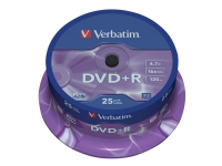 Verbatim DataLifePlus - 25 x DVD+R - 4.7 GB 16x - spindel