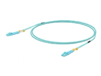 Ubiquiti UniFi - Koblingskabel - LC multimodus (hann) til LC multimodus (hann) - 1 m - fiberoptisk - dupleks - 50 / 125 mikroner - OM3 - turkis