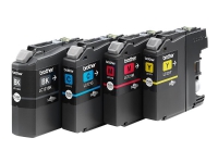 Brother LC121 Value Pack - Svart, gul, cyan, magenta - original - blister med sikkerhet - blekkpatron - for Brother DCP-J132, DCP-J152, DCP-J552, DCP-J752, MFC-J245, MFC-J470, MFC-J650, MFC-J870