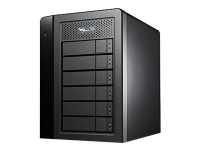Promise Pegasus32 R6 - Harddiskarray - 24 TB - 6 brønner (SATA-600) - HDD 4 TB x 6 - Thunderbolt 3, USB 3.2 Gen 2 (ekstern)