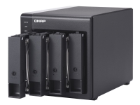 QNAP TR-004 - Harddiskarray - 0 TB - 4 brønner (SATA-300) - USB 3.0 (ekstern)