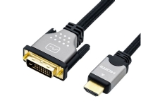 HDMI am-dvi Kabel 7,5 mtr guld belagt