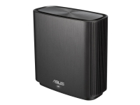 ASUS ZenWiFi AX (XT8) - Ruter - 3-portssvitsj - GigE, 2.5 GigE - 802.11a/b/g/n/ac/ax - Trippelbånd