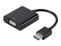 Vivanco CA HDVGA 11 - Videokonverter - HDMI - VGA - svart