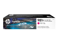 HP 981Y - 185 ml - Ekstra høy ytelse - magenta - original - PageWide - blekkpatron - for PageWide Enterprise Color MFP 586 PageWide Managed Color E55650