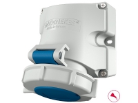 MENNEKES 9301, 3P, Skruer, Blå, Hvit, IP67, 230 V, 16 A