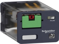 Stikbensrelæ 10A 3C/O 120VAC med LED og testknap - (10 stk.)