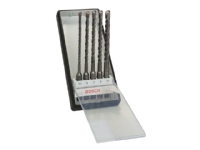 Bosch Robust Line SDS-plus-5 - Borsett - 5 deler - 6 mm, 7 mm, 8 mm, 10 mm, 5.5 mm - SDS-plus - lengde: 165 mm