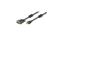 Goobay MMK 630-150 G 1.5m (HDMI-DVI), 1,5 m, HDMI, DVI-D, Svart, Hankjønn/hankjønn