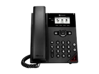 Poly VVX 150 Business IP Phone - VoIP-telefon - treveis anropskapasitet - SIP, RTCP, RTP, SRTP, SDP - 2 linjer
