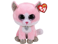 TY Beanie Boos Fiona key ring - Pink cat 8.5 cm
