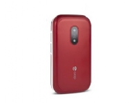 Doro 6040, Klapptelefon, Dobbel SIM, 7,11 cm (2.8), 3 MP, 1000 mAh, Rød, Hvit
