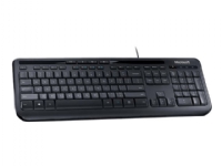 Microsoft Wired Keyboard 600 - Tastatur - USB - Nordisk - svart