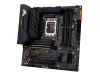 ASUS TUF GAMING B660M-PLUS WIFI - Hovedkort - mikro ATX - LGA1700-sokkel - B660 Chipset - USB-C Gen1, USB 3.2 Gen 1, USB 3.2 Gen 2, USB-C Gen 2x2 - 2.5 Gigabit LAN, Wi-Fi, Bluetooth - innbygd grafikk (CPU kreves) - HD-lyd (8-kanalers)