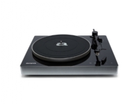Aiwa APX-680BT, Beltedrevet platespiller, Automatisk, Svart, Metall, 33 1/3,45 RPM, MM Fiber