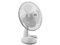 Ventilator bord Ø23cm m/2 hastigheder hvid