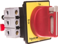 Schneider Electric VCF02, Rotasjonsbryter, 3P, Sort, Rød, Gult, 60 mm, 74 mm, 250 g