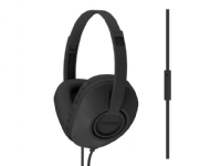 Koss UR23i - Hodetelefoner med mikrofon - full størrelse - kablet - 3,5 mm jakk - svart