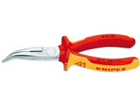 Reples prailgintomis lenktomis žiaunomis elektrikams KNIPEX 2526