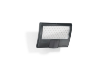 STEINEL Sensor LED-Strahler XLED curved, Vegglys, Antrasitt, Aluminium, Plastikk, IP44, Inngang, I