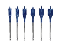 Bosch Accessories 2608900332 Træ-fræsebor-sæt 14 mm, 16 mm, 18 mm, 20 mm, 22 mm, 24 mm Sekskantskaft 6 stk
