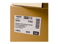Brother DK-11202 - Svart på hvitt - 62 x 100 mm 300 etikett(er) (1 rull(er) x 300) forsendelsesetiketter - for Brother QL-1050, 1060, 500, 550, 560, 570, 580, 600, 650, 700, 710, 720, 820