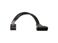 CHIEFTEC Cable Adaptor from USB3.0 19-pins Male to USB2.0 9-