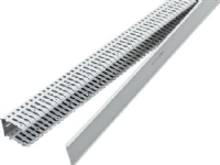LEGRAND Ledningskanal Blyfri RAL 7030 grå Bredde 25mm, Højde 80mm UL/CSA godkendt - (2 meter)
