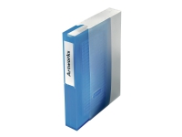 DATALINE CD Storage book - CD-lomme - kapasitet: 48 CD - gjennomsiktig blå