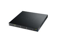 Zyxel XGS3700-48HP - Switch - L2+ - Styrt - 48 x 10/100/1000 (PoE+) + 4 x 10 Gigabit SFP+ - rackmonterbar - PoE+ (460 W)