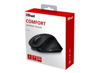 Trust Fyda Comfort - Mus - høyrehendt - optisk - 6 knapper - kablet - USB 2.0