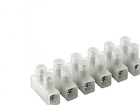 SCHNEIDER ELECTRIC Thorsman klemrække 2x6 pol 4mm neutral- I pose for DIY