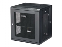 StarTech.com 12U 19 Wall Mount Network Cabinet, 16 Deep Hinged Locking IT Network Switch Depth Enclosure, Vented Computer Equipment Data Rack with Shelf & Flexible Side Panels, Assembled - 12U Vented Cabinet (RK12WALHM) - Rackmantelskap - veggmonte