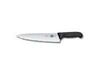 Kokkekniv Victorinox Fibrox klinge 25 cm Sort,6 stk/krt