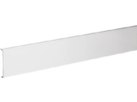 SCHNEIDER ELECTRIC Front FCA-F80 Højde 80 mm, længde 2500 mm Hvid ral 9016 Fuga hvid plast.