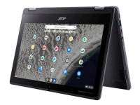 Acer Chromebook Spin 511 R753TN - Flippdesign - Celeron N5100 / 1.1 GHz - Chrome OS - UHD Graphics - 8 GB RAM - 64 GB eMMC - 11.6 berøringsskjerm 1366 x 768 (HD) - Wi-Fi 6 - skifersvart - kbd: Nordisk