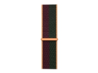 Apple - Sløyfe for smart armbåndsur - 145 - 220 mm - skoggrønn, mørk kirsebær - for Watch (42 mm, 44 mm, 45 mm)