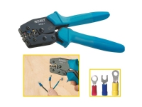 Hazet 4656-1 Krympetang Isolerede kabelsko , Isolerede kabelforbindelser 0.5 til 6 mm²