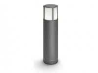 Philips myGarden Søyle/stolpe, Utendørs sokkel/stang-belysning, Antrasitt, Hvit, Aluminium, IP44, Hage, Terrasse, II