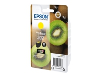 Epson 202 - 4.1 ml - gul - original - blekkpatron - for Expression Premium XP-6000, XP-6005, XP-6100, XP-6105