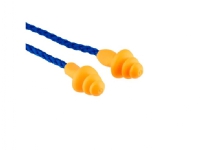 3M 1271, Gjenbrukbar øreplugg, In-ear, Oransje, Koblet med ledninger (ikke trådløs), 25 dB, Termoplastisk elastomer (TPE)