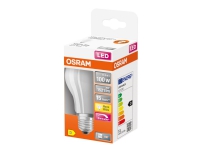 OSRAM LED SUPERSTAR - LED-filamentlyspære - form: A60 - mattslipt finish - E27 - 11 W (ekvivalent 100 W) - klasse D - varmt hvitt lys - 2700 K