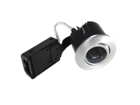 Nordtronic Quick Install - Downlight ekskl. GU10 Lyskilde - Rund Børstet Alu
