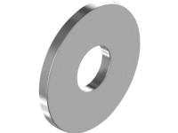 WASI Skærmskive M8 DIN 9021 rustfri A2 indvendig diameter 8,4 mm udvendig diamater 25,0 mm - (500 stk.)