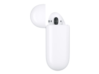 Apple AirPods with Charging Case - 2. generasjon - True wireless-hodetelefoner med mikrofon - ørepropp - Bluetooth - for iPad/iPhone/iPod/TV/Watch
