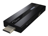 Optoma HDCast Pro - Nettverksmediestrømadapter - HDMI - 802.11ac - for Optoma DS322, DW322, DX322, S371, S381, S400, W309, W371, W400, X381, X400, ZW350, ZX300