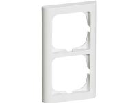 LAURITZ KNUDSEN FUGA® ramme Softline 63 2 modul hvid.