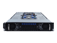 Gigabyte G292-Z45 (rev. A00) - Server - rackmonterbar - 2U - toveis - ingen CPU - RAM 0 GB - SATA - hot-swap 2.5 brønn(er) - uten HDD - AST2500 - GigE - uten OS - monitor: ingen