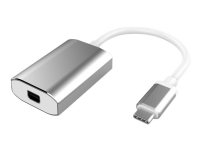 MicroConnect - Ekstern videoadapter - USB-C 3.1 - Mini DisplayPort - sølvaluminium